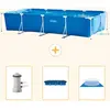 Rechteckiger Frame Pool - 450x220x84 cm - 4-teilig SCB76
