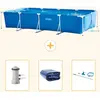 Rechteckiger Frame Pool - 450x220x84 cm - 4-teilig SCB78