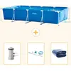 Rechteckiger Frame Pool - 450x220x84 cm - 4-teilig SCB81