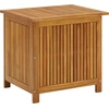 vidaXL Garten Aufbewahrungsbox 60x50x58 cm Massivholz Akazie - Garten-...
