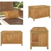 vidaXL Gartentruhe 90x52x55 cm Bambus - Gartentruhe - Gartentruhen - G...