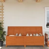vidaXL Gartentruhe Braun 198,5x50x56,5 cm Massivholz Tanne - Gartentru...