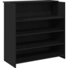 vidaXL Empfangstresen Schwarze Eiche 100 x 50 x 103,5 cm Holzwerkstoff