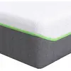 vidaXL Matratze Weiß und Grau 90 x 190 cm Jacquard-Stoff