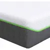 vidaXL Matratze Mittelweich 90 x 190 cm Weiß und Grau