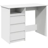 vidaXL Schreibtisch Weiß 102x50x75 cm Holzwerkstoff
