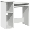 vidaXL Schreibtisch mit Regalen Weiß 84x40x78 cm Holzwerkstoff
