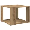vidaXL Couchtisch Couchtisch Artisan-Eiche 40x40x30 cm Holzwerkstoff (...