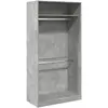 vidaXL, Kleiderschrank, Dorcoles (1 Regal) (100 x 50 x 200 cm)