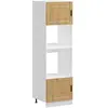 vidaXL, Regal, Xatarar (1x Backofenschrank) (60 x 57 x 207 cm)