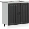 vidaXL, Regal, Gatarum (46 x 81.50 x 81.50 cm)