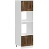 vidaXL, Regal, Mazonis (1x Backofenschrank) (60 x 57 x 207 cm)