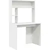 vidaXL Schreibtisch Weiß 91 x 50 x 149 cm Holzwerkstoff