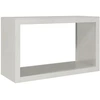 vidaXL Brennholzregal 100x40x60 cm Edelstahl