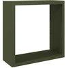 vidaXL Brennholzregal Grün 100x40x100 cm Stahl