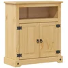 vidaXL Badezimmer-Set Badschrank Corona 70x33x80 cm Massivholz Kiefer