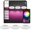 Philips Hue Einbaustrahler Slim 3er-Pack - White & Color - 90 mm - Wei...