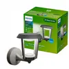 Philips LED-Außenwandleuchte Nuvy, anthrazit, Metall, IP44