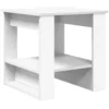vidaXL Couchtisch Couchtisch Weiß 51 x 50 x 50 cm Holzwerkstoff (1-St)
