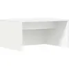 vidaXL Wandtisch Weiß Holzwerkstoff 60 x 45 x 30 cm