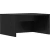 vidaXL Wandtisch Schwarz Eichen-Optik Holzwerkstoff 60 x 45 x 30 cm