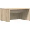 vidaXL Wandtisch Sonoma-Eiche Holzwerkstoff 60 x 45 x 30 cm
