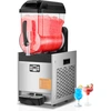 SucceBuy Kommerzielle Slushy-Maschine, 12 l Einzeltank, 48 Tassen, Ede...