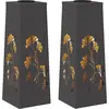 vidaXL Solar LED Weg Licht 2 stk. Warmes Weiß 18 x 18 x 50 cm