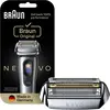 Braun NEVO Scherkopf Silber