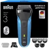 Braun Series 3 310BT, Folienschaber, Schwarz, Blau, Akku, Integrierte ...