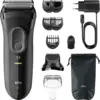 Braun Series 3+ 3000BT Grau
