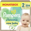 Pampers® Windeln Harmonie Größe 2 204ST für Neugeborene (0-3 Monate)