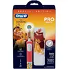 ORAL-B Pro Kids 3+ Löwenkönig Zahnbürste + Mehrfarbiges Etui