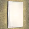 LED-Außenwandleuchte Julea, Edelstahl, Glas