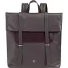 DUDU Herren Rucksack aus Leder in Graphit, 34x12x36 cm, mit vielen Fäc...