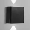 LED-Außenwandlampe KLEIN, schwarz, Breite 11 cm, Kunststoff