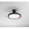LED-Deckenventilator Condor, schwarz Ø 106 cm CCT RGB, leise
