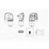 MAGNETI MARELLI 064377600010 Wischermotor Vorne für VW TOURAN (1T1, 1T...