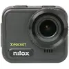 Nilox Action cam Xpocket (120p, WLAN), Action Cam, Schwarz