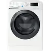 Indesit BDE 96436 WKV IT, Frontlader, Freistehend, Weiß, Links, Schwar...
