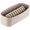 Silikomart Baumstamm Tannenbaum, Backform, Beige, Grau