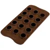 Silikonform Silikomart SCG47 3d Choco Flame 11x3,5x24 cm
