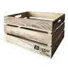 B-urban Willow Wood L Korb Grau Grau One Size