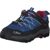 CMP Kinder Trekking Schuhe Rigel Low 3Q54554 Cobalto-Stone-Fire 35