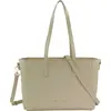 VALENTINO BAGS Fosca Re Shopper: ECRU
