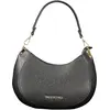 Schwarze Damentasche: Stilvolle Handtasche mit abnehmbaren Riemen