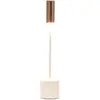Zafferano - Carolina LED-Tischlampe mit wiederaufladbarer, dimmbarer T...