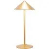 Zafferano Wiederaufladbare LED-Tischleuchte Pina L Schreibtisch - 6 W,...
