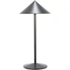 Zafferano Wiederaufladbare LED-Tischleuchte Pina L Schreibtisch - 6 W,...