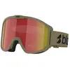 Bliz Rave Skibrille Brown W Red Multi/CAT3